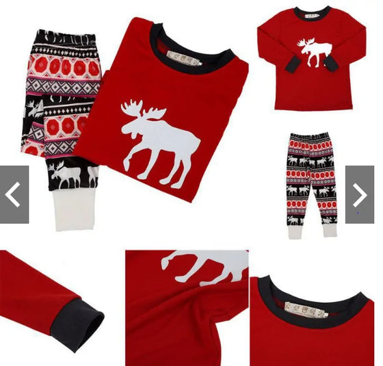 Family Christmas Pajamas Set Cheden