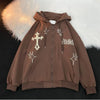 Vintage Embroidery Hoodies - Cheden