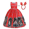 Children's Christmas-Style Dress Cheden