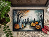 Ghosts Spooky Halloween Doormat Cheden