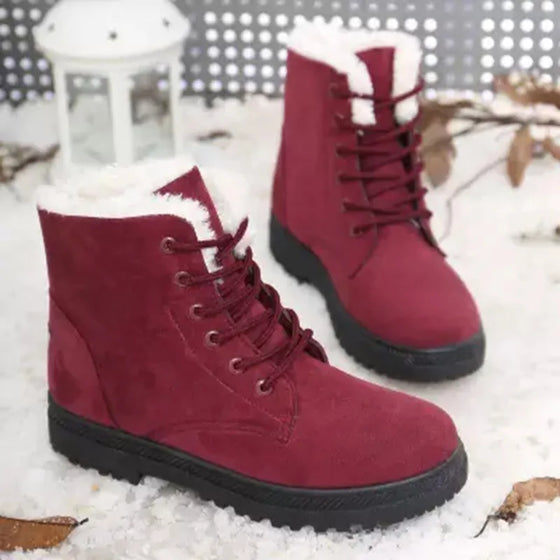 Women Winter Ankle Boots Winter Shoes Cheden