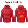 Hooded Heated Clothing Waterproof Warm Jackets - Cheden