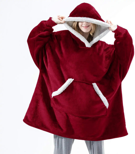 Winter Fleece Oversized Hoodie Cheden