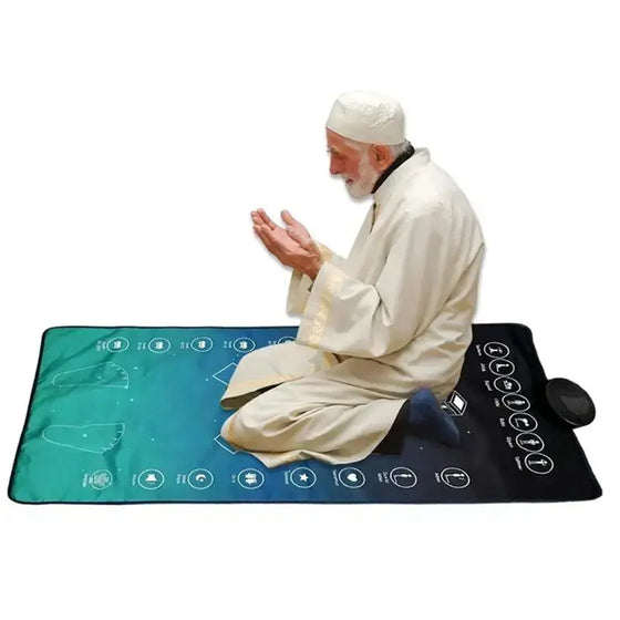 Electronic Carpet LED Guidance Islam Prayer Mat - Cheden