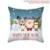 Cartoon Christmas Pillow Cover Cheden