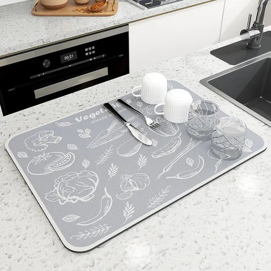 Kitchen Absorbent Mat Cheden