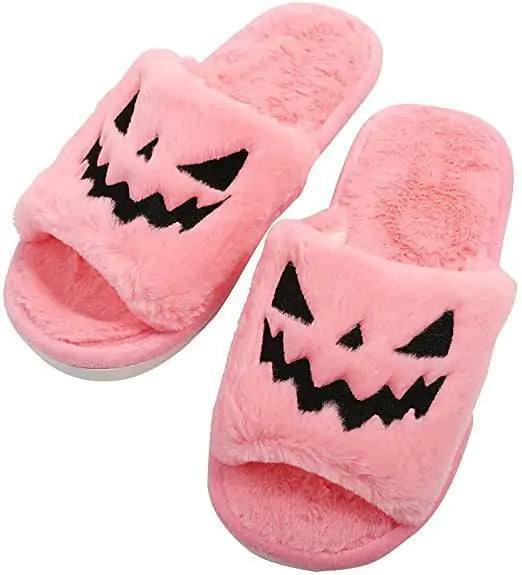 Halloween Pumpkin Slippers Cheden