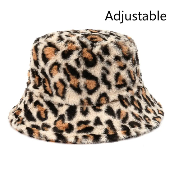 Winter Fluffy Bucket Hats - Cheden