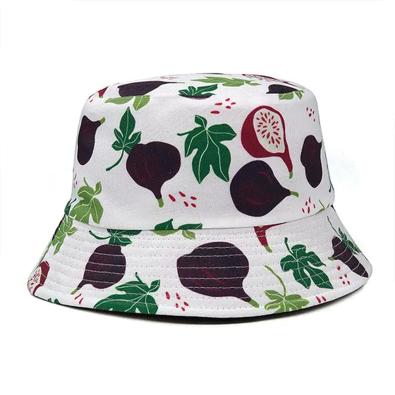 Panama Bucket Hats Animal Letter Print Fisherman Hat - Cheden