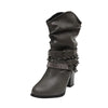 Sprigo - Leather ankle boots in Western style with strap details - Cheden