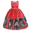 Children's Christmas-Style Dress Cheden