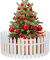 Christmas White Fence For Home Decor Cheden