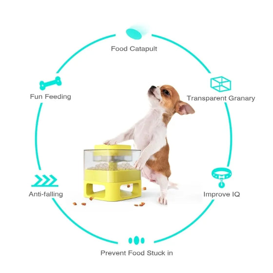 Training Feeder For Pets Dogs Dispenser - Cheden