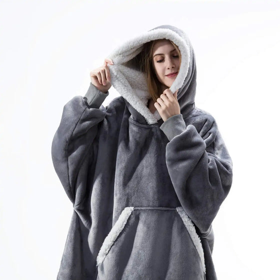 Winter Fleece Oversized Hoodie Cheden