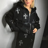 Punk Hoodie Coat Clothing - Cheden