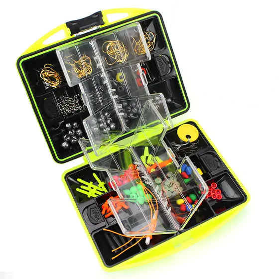 184 pcs Outdoor Fishing Accessories Box Set - Cheden