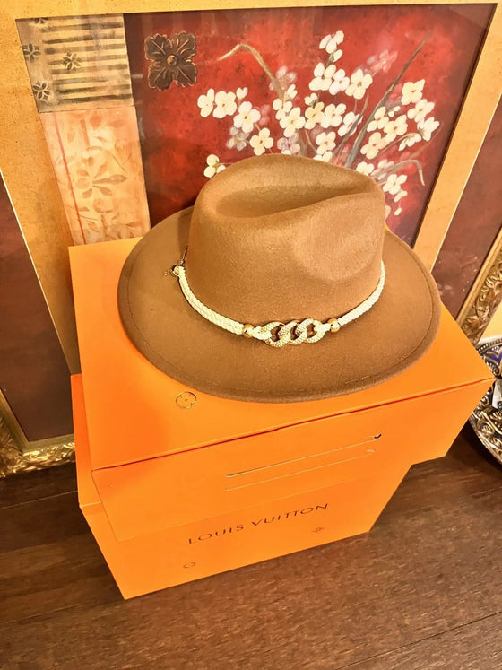 Women's Jazz Fedora Hats - Cheden