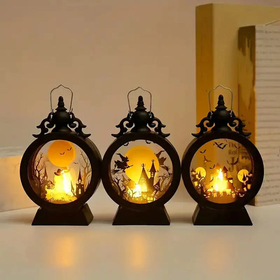 Enchanted Hallows Vintage Halloween Lanterns Cheden