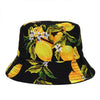 Panama Bucket Hats Animal Letter Print Fisherman Hat - Cheden