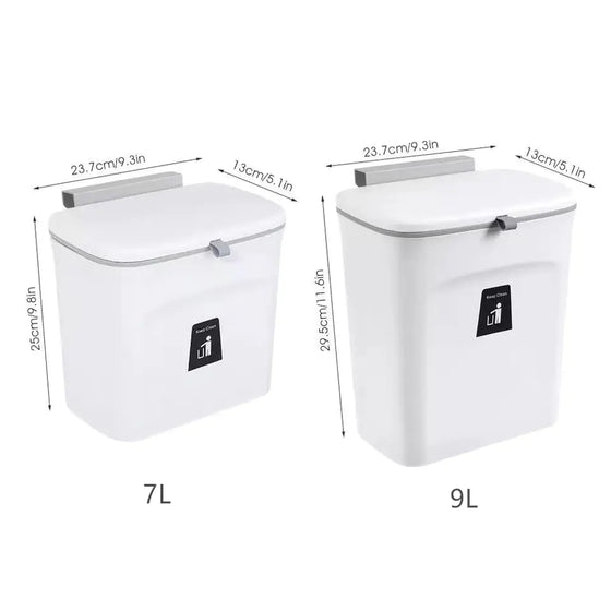 Kitchen Trash Can Kitchen Waste Bin Kitchen Garbage Cans Recycle Rubbish Bin for Kitchen Dustbin Garbage Bin Trash Bin Trashcan Cheden