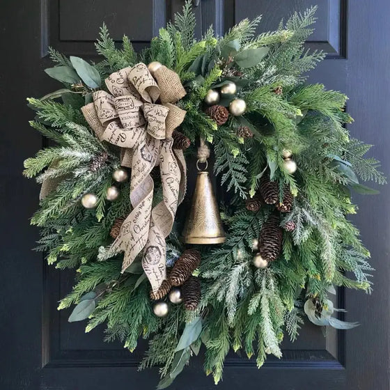 Christmas Pine Cone Wreath Cheden