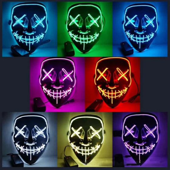 Halloween Led Mask Cheden