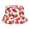 Panama Bucket Hats Animal Letter Print Fisherman Hat - Cheden