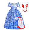 Children's Christmas-Style Dress Cheden