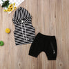 Toddler Boy Summer Sleeveless Hooded Outfit - Cheden