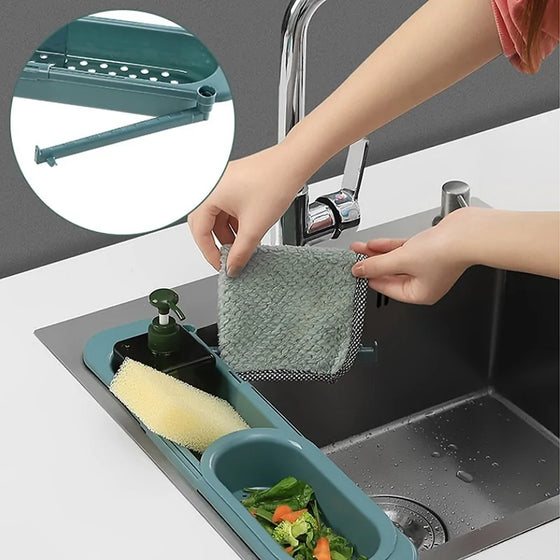 Telescopic Kitchen Sink Organizer Cheden