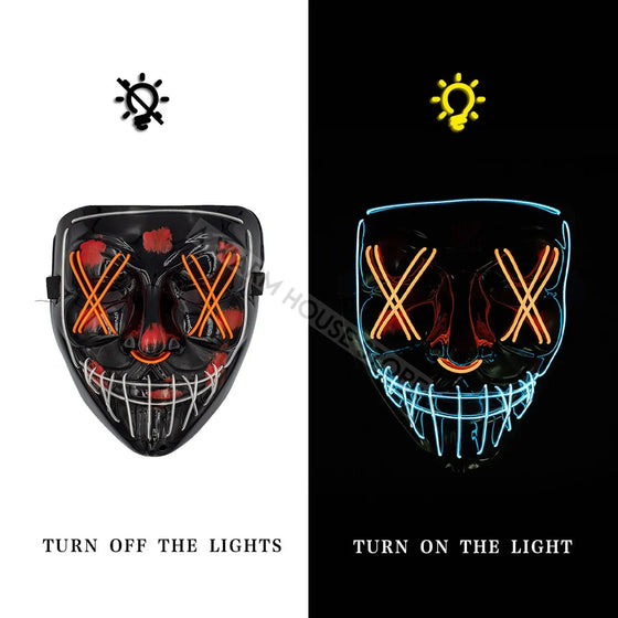 Halloween Led Mask Cheden