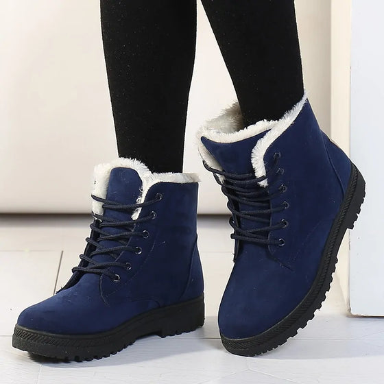 Women Winter Ankle Boots Winter Shoes Cheden