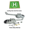 Helicopter Body Shell Receiver Accessories - Cheden