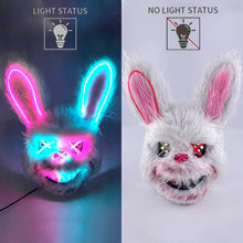  LED Light Up Bloody Rabbit Cosplay Mask - Cheden