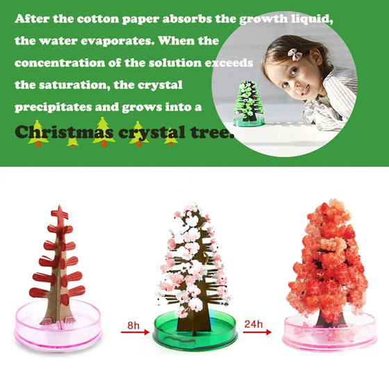 Crystal Christmas Tree Kit Cheden