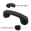 Retro Receiver Anti-Radiation Telephone Handset External Microphone Call Accessories - Cheden