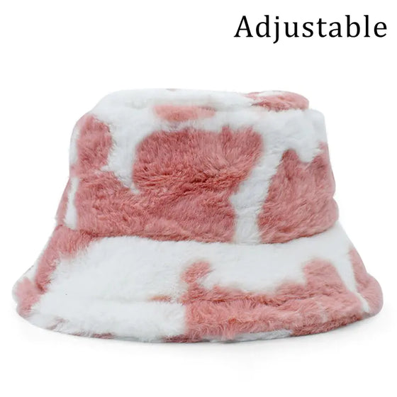 Winter Fluffy Bucket Hats - Cheden