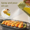 Leakproof Dual-Purpose Glass Oil Spray Bottle for Kitchen - Cheden