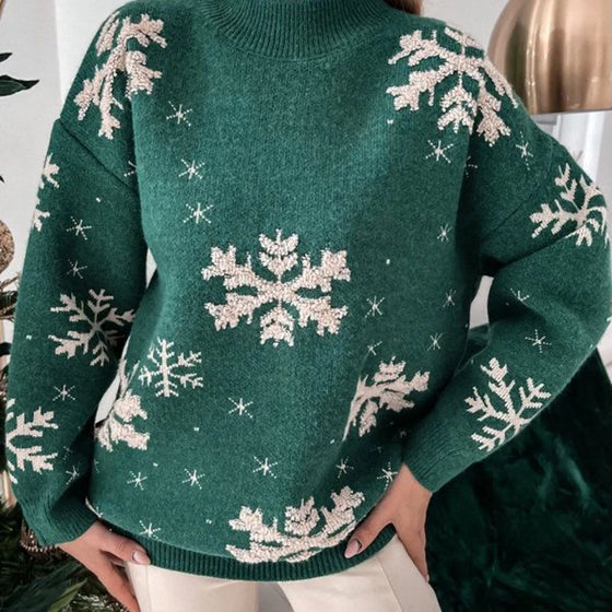 Christmas Sweater Snowflake Jumper Cheden