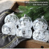 Christmas Transparent Ball Pendant Cheden