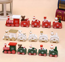  Christmas Ornament Christmas Wooden Train Cheden