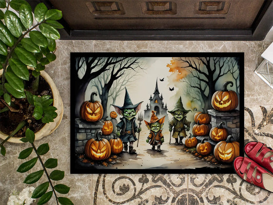 Goblins Spooky Halloween Doormat Cheden