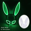 LED Light Up Bloody Rabbit Cosplay Mask - Cheden