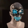 LED Skull Mask - Halloween Cosplay LED Mask Cheden