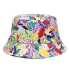 Panama Bucket Hats Animal Letter Print Fisherman Hat - Cheden