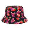 Panama Bucket Hats Animal Letter Print Fisherman Hat - Cheden