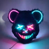 LED Light Up Bloody Rabbit Cosplay Mask - Cheden