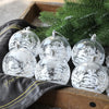 Christmas Transparent Ball Pendant Cheden