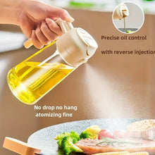  Leakproof Dual-Purpose Glass Oil Spray Bottle for Kitchen - Cheden