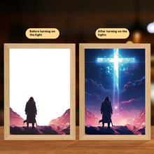  Jesus LED Moon Lamp: Illuminated Photo Frame for Home Decor & Christmas Gifts Cheden